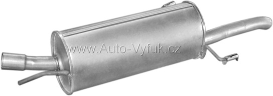 Výfuk koncový OPEL ASTRA G 1.2 SEDAN 9/2000-9/2004 1199ccm 55kW kat.