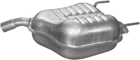 Tlumič koncový Opel Vectra C 1.6i -16V; 1.8i -16V 04/02-11/05
