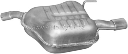 Tlumič koncový Opel Vectra C 1.6i -16V; 1.8i -16V 04/02-