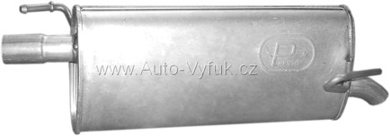 Výfuk koncový OPEL MERIVA A 1.6 5/2003-12/2005 1598ccm 74kW kat.