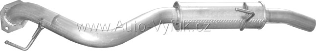 Tlumič koncový Opel Frontera B 4X4 LWB 2.2 DTi 98-03
