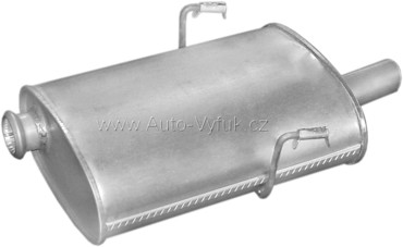 Tlumič koncový Peugeot 406 2.0i 16V SDN kat 95-97