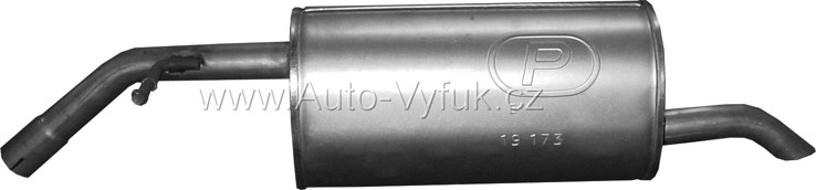 Tlumič koncový Peugeot 207/207+ 1.4i