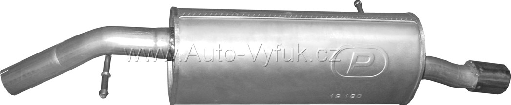 Tlumič koncový Peugeot 207 1.6i THP Turbo
