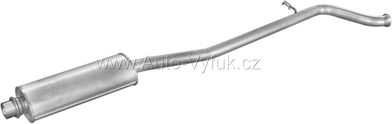 Tlumič střední Peugeot 406 2.0HDi Turbo Diesel 98-99