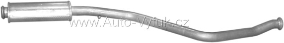 Výfuk střední PEUGEOT 306 2.0 D KOMBI 0/1999-0/2002 1997ccm 66kW kat.