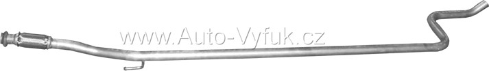 Trubka střední Peugeot 207/207CC ; Citroen C3 Picasso