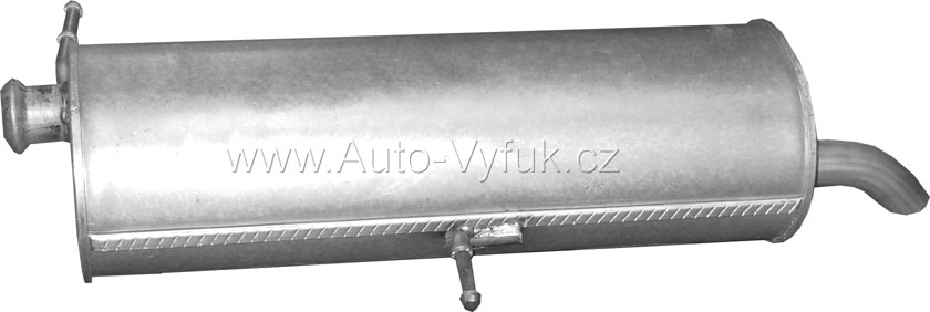 Tlumič koncový Peugeot 307 1.4i 16V