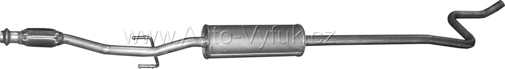 Tlumič střední Peugeot 301 1.2 12V ; Citroen C-Elysee 12.12V