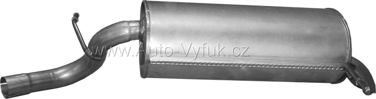 Tlumič koncový Peugeot 508 / 407 / Citroen C5 2.0 HDi