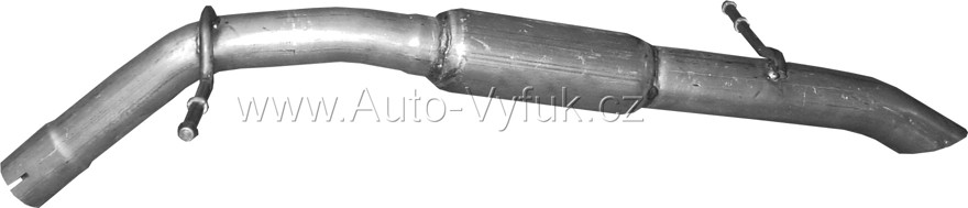 Tlumič koncový Peugeot 208 /2008 / Ciotroen C3 / C4 / Opel Crossl
