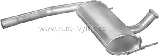 Tlumič střední Renault Laguna 1.8i; 2.0i; 2.2D kat 94-