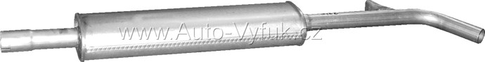 Tlumič střední Renault Clio III 1.6i 16V 05-