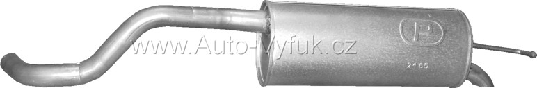 Tlumič koncový Skoda Roomster 1.6i 16V 05/06-03/10