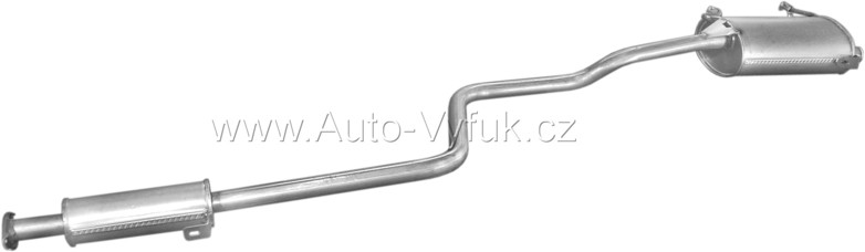 Výfuk koncový SUZUKI SWIFT 1.0 HATCHBACK 9/1991-12/2005 993ccm 39kW kat.