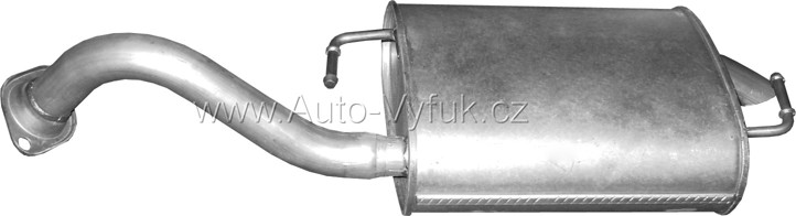 Tlumič koncový Toyota Corolla 1.4i/1.6i 16V 05/04-09/06 Hatchback