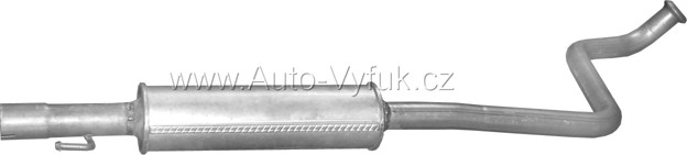 Tlumič střední Toyota Yaris Verso 1.3 16V 08/99-11/02