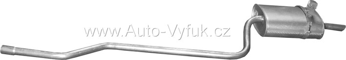 Tlumič koncový Toyota Corolla 1.6i 16V