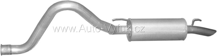 Výfuk koncový TOYOTA LAND CRUISER 4.2 D 0/2006-0/0 4164ccm 150kW kat.