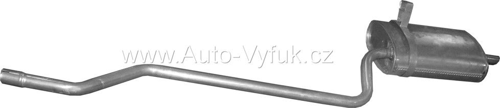 Tlumič koncový Toyota Corolla 1.4 16V