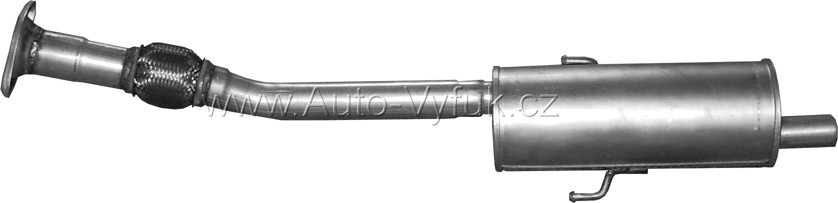 Tlumič střední Toyota Yaris 1.4 D4D