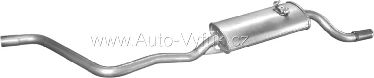 Tlumič koncový VW Polo 1.0-1.4 90-94