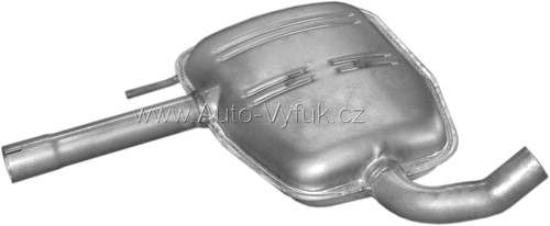 Výfuk střední VOLKSWAGEN PASSAT 1.8 SEDAN, KOMBI 4/1988-8/1990 1781ccm 66kW