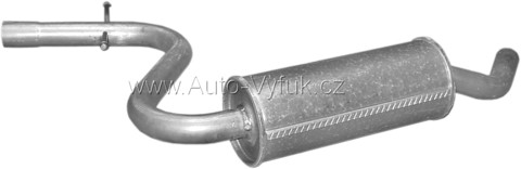 Výfuk střední VOLKSWAGEN GOLF V PLUS 1.4 7/2005-5/2006 1390ccm 66kW kat.