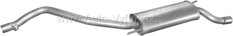 Tlumič koncový VW Transporter 1.9-2.5 90-
