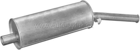 Výfuk koncový VOLKSWAGEN GOLF I 1.8 CABRIO 8/1983-1/1984 1781ccm 66-82kW