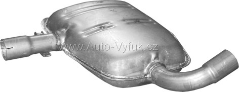 Tlumič střední Seat Toledo 1.8i GT-16V 05/91-10/91 VW Golf II 1.