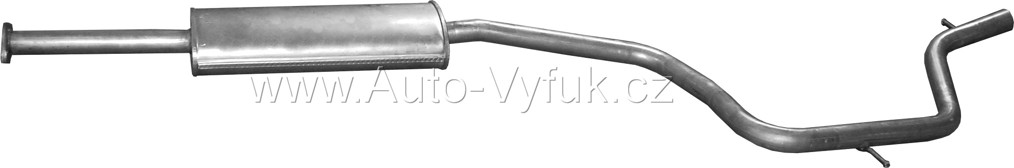 Tlumič střední Volvo V70 III 2.0i 01/08-12/11