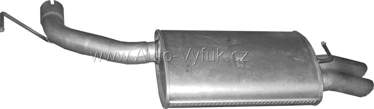 Tlumič koncový Chrysler 300 M 3.5 99-04