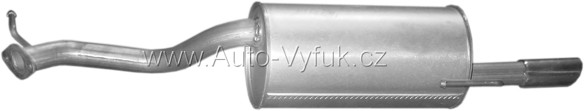 Tlumič koncový Subaru Legacy III 2.0 ; 2.5 Kombi 98-03/ Outback S
