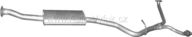 Tlumič střední Subaru Tribeca B9 3.0 01/05-