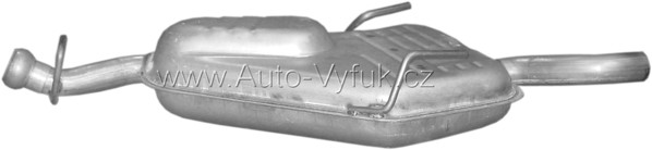 Tlumič koncový Saab 9-3 2.0i-16V; 2.3i Turbo-16V; 900 2.0i -16V