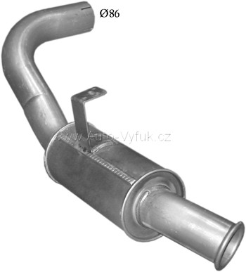 Tlumič výfuku DAF 45/55 LHD