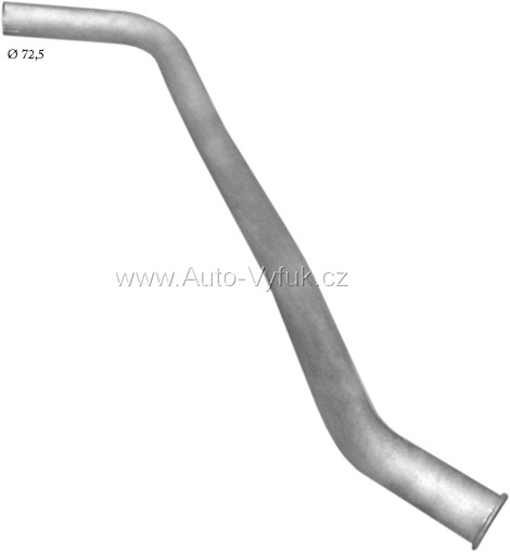 Trubka výstupní Mercedes 1636 dł.