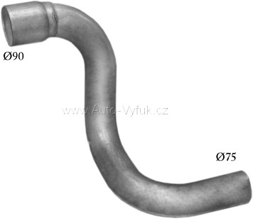 Trubka spojovací Mercedes 814