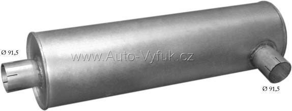 Tlumič výfuku Renault Midliner S150 S180 S210 M150 M180 M210